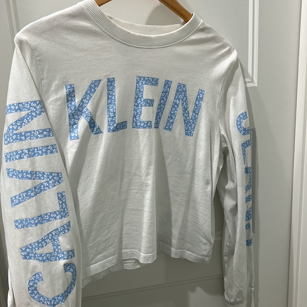 Calvin Klein cropped crew neck